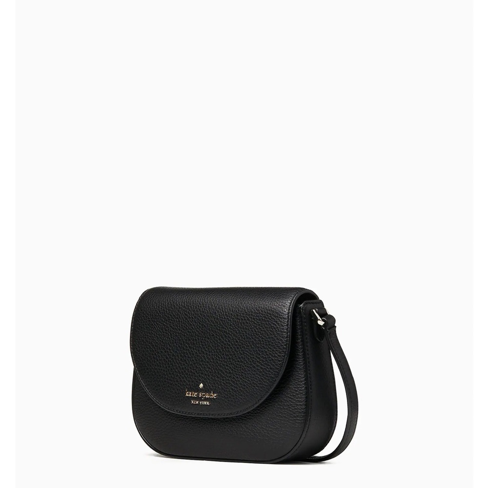 HP 11/24! NWT Kate Spade Leila Mini Flap Crossbody in Black - Picture 3 of 9